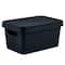 Simplify Small Charcoal Vinto Storage Box with Lid